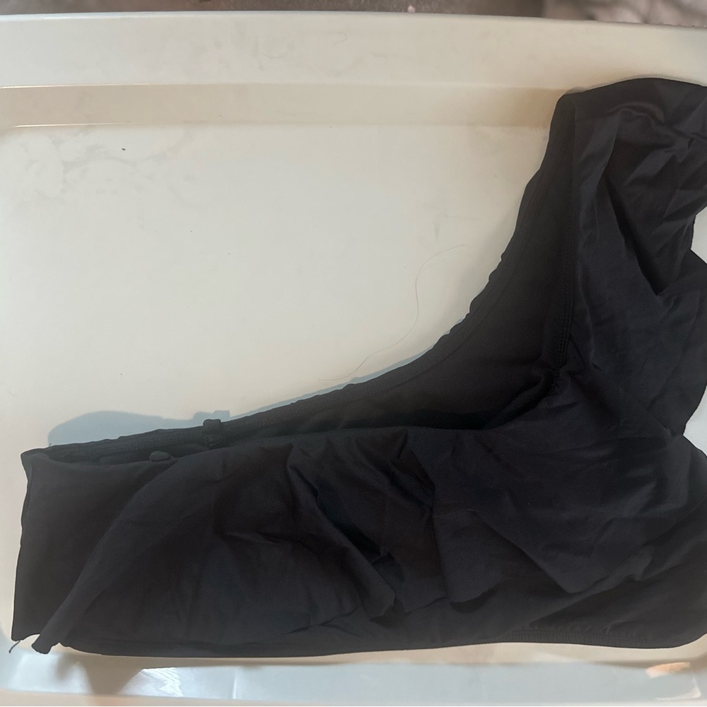 Kona Sol one shoulder Black Bikini top